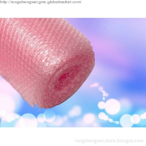Red Single Side Bubble Film